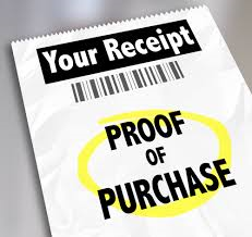 proof of purchase